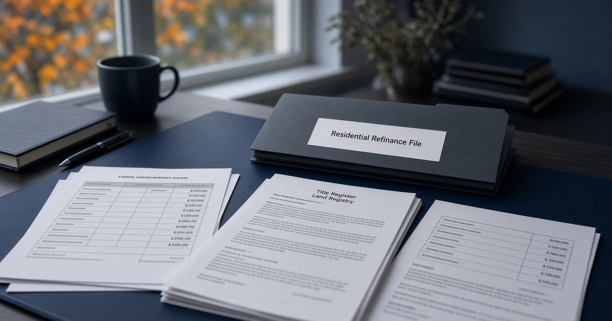 What redemption statement evidence a specialist lender wants before funding a refinance bridge