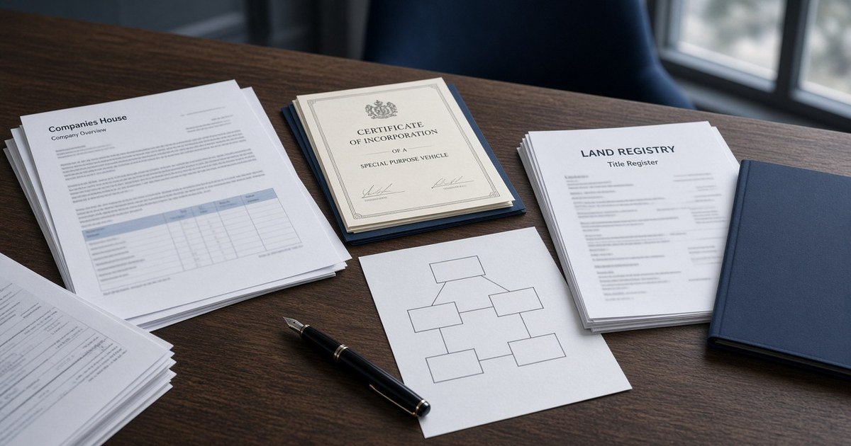 What SPV and Companies House evidence a specialist lender wants on a portfolio bridge
